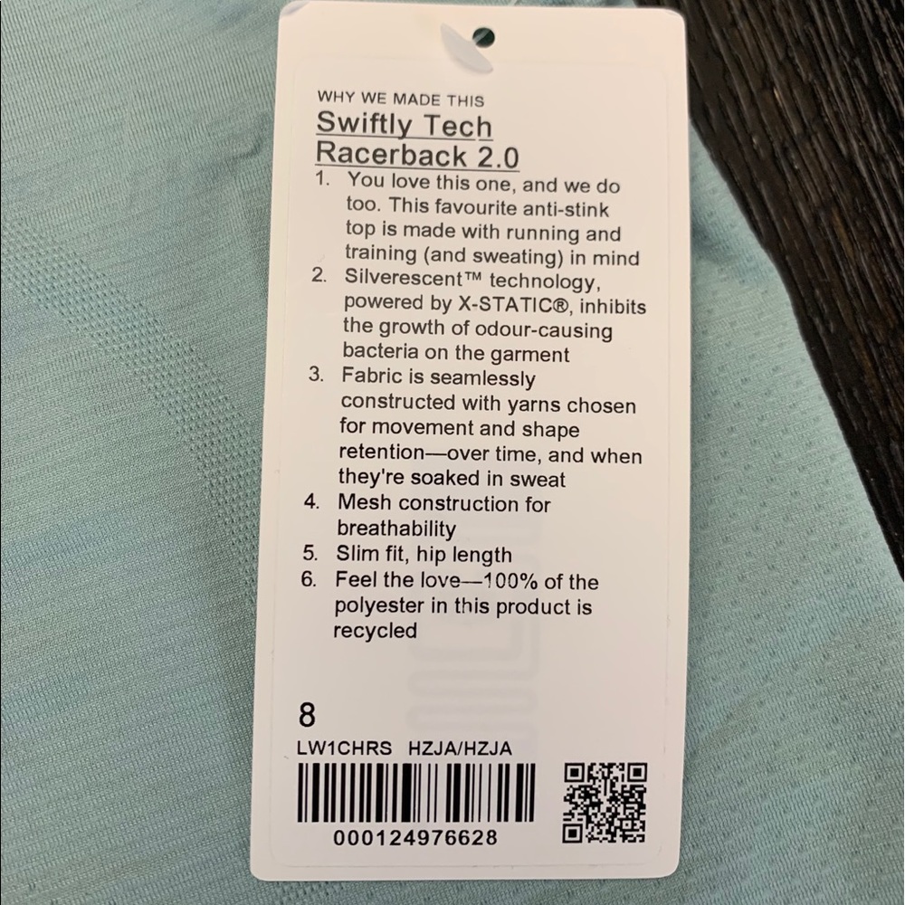 Lululemon Swiftly Tech Racerback Tank